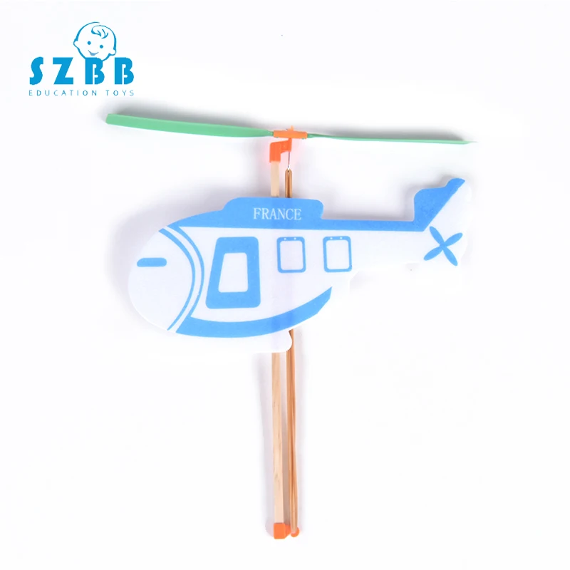 SZ Паровая модель Diy эластичный мощный вертолет развивающий Интеллектуальный