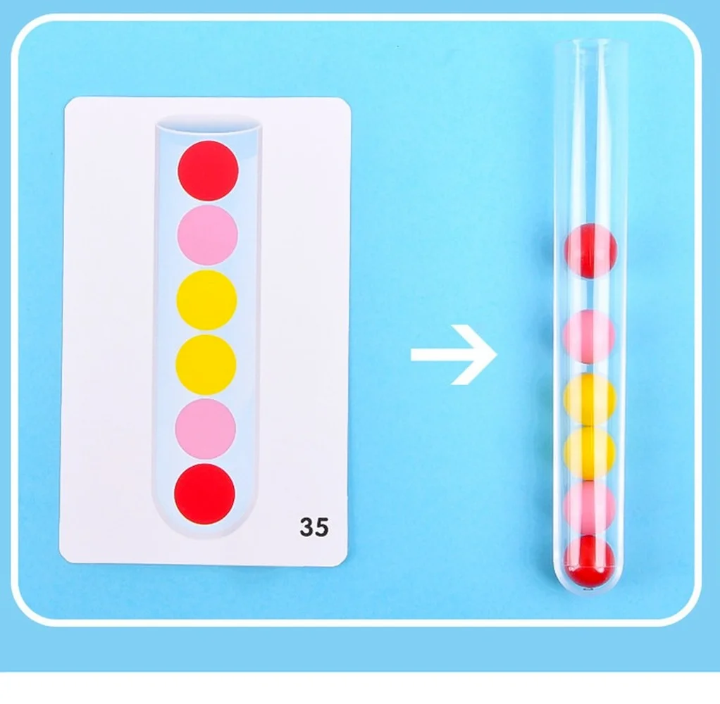 

Wooden Beads Game Montessori Educational Puzzle Preschool Toddler Toys Early Learn Children Clip Ball Kids For Children Gifts