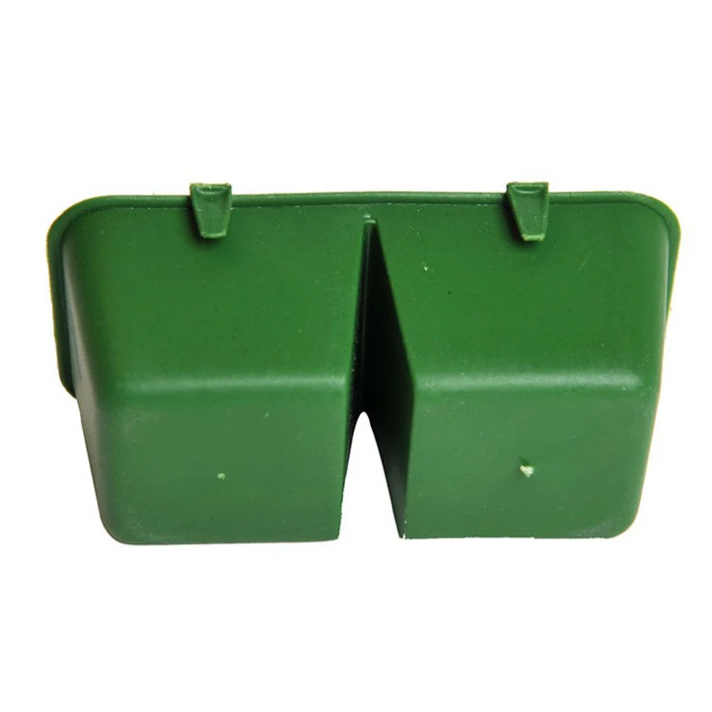 Двойной паз кормушка для птиц поднос еды попугай водонагреватель висячая чаша