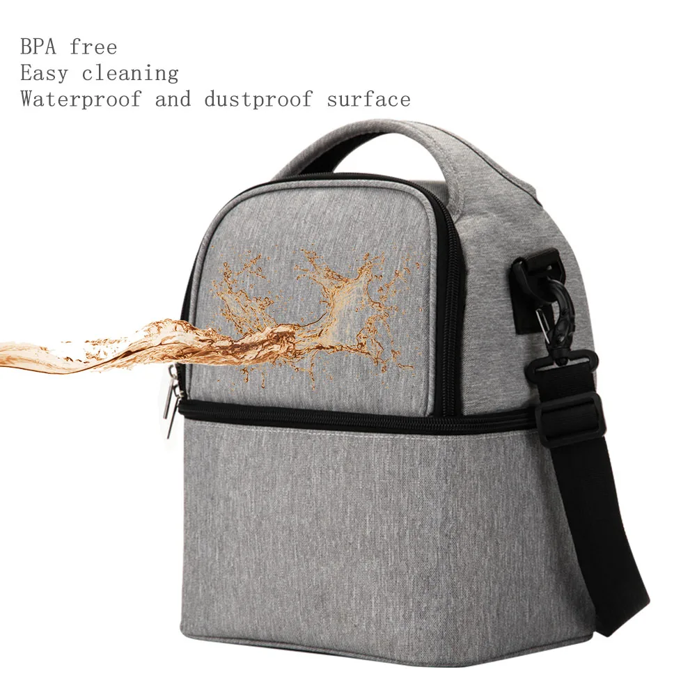 insulation bag fresh keeping moistureproof for mother cooler maternity outdoor feeding bottle double layer backpack breast pump free global shipping
