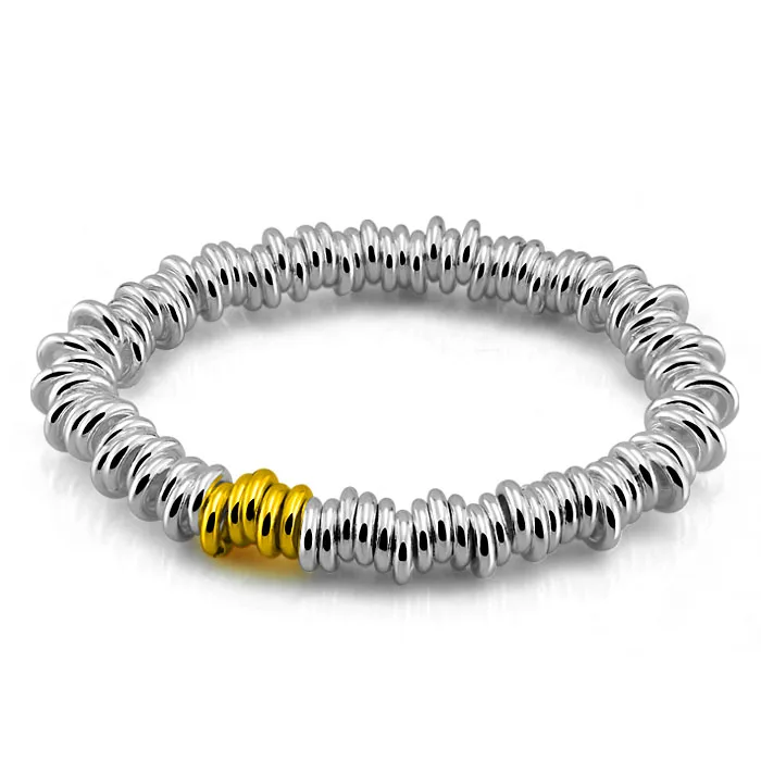 Женский браслет из серебра 925 пробы в британском стиле|Гибкие и жесткие браслеты|