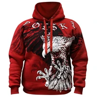 sweatshirt hoodie bluza polen patriotic eagle poland wielka polska red euro 2021new