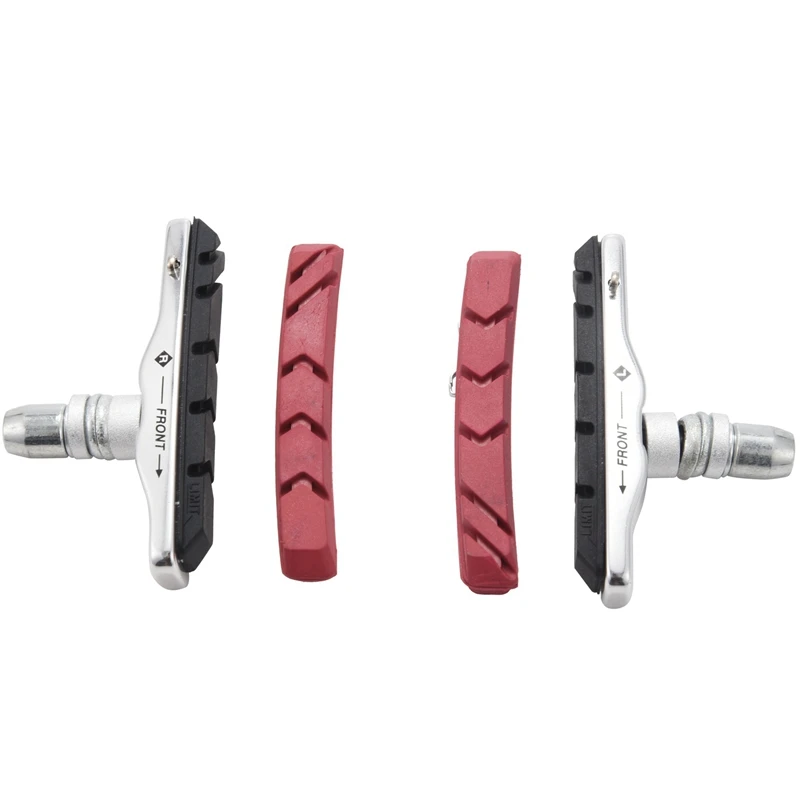 

Soldier 1 Pair Mountain Road Bike Bicycle Brake Pad Rubber Shoes Replacement Durable Bicycle V Brake Pads Holder Cycling Accesso