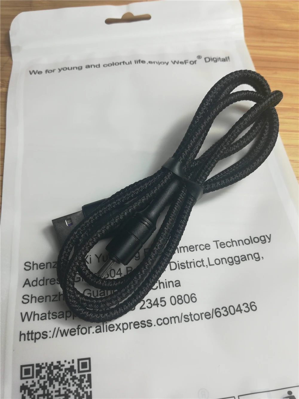 WeFor USB Type C кабель для быстрой зарядки 5А Кабель зарядного устройства Samsung Galaxy S10 S9 S8