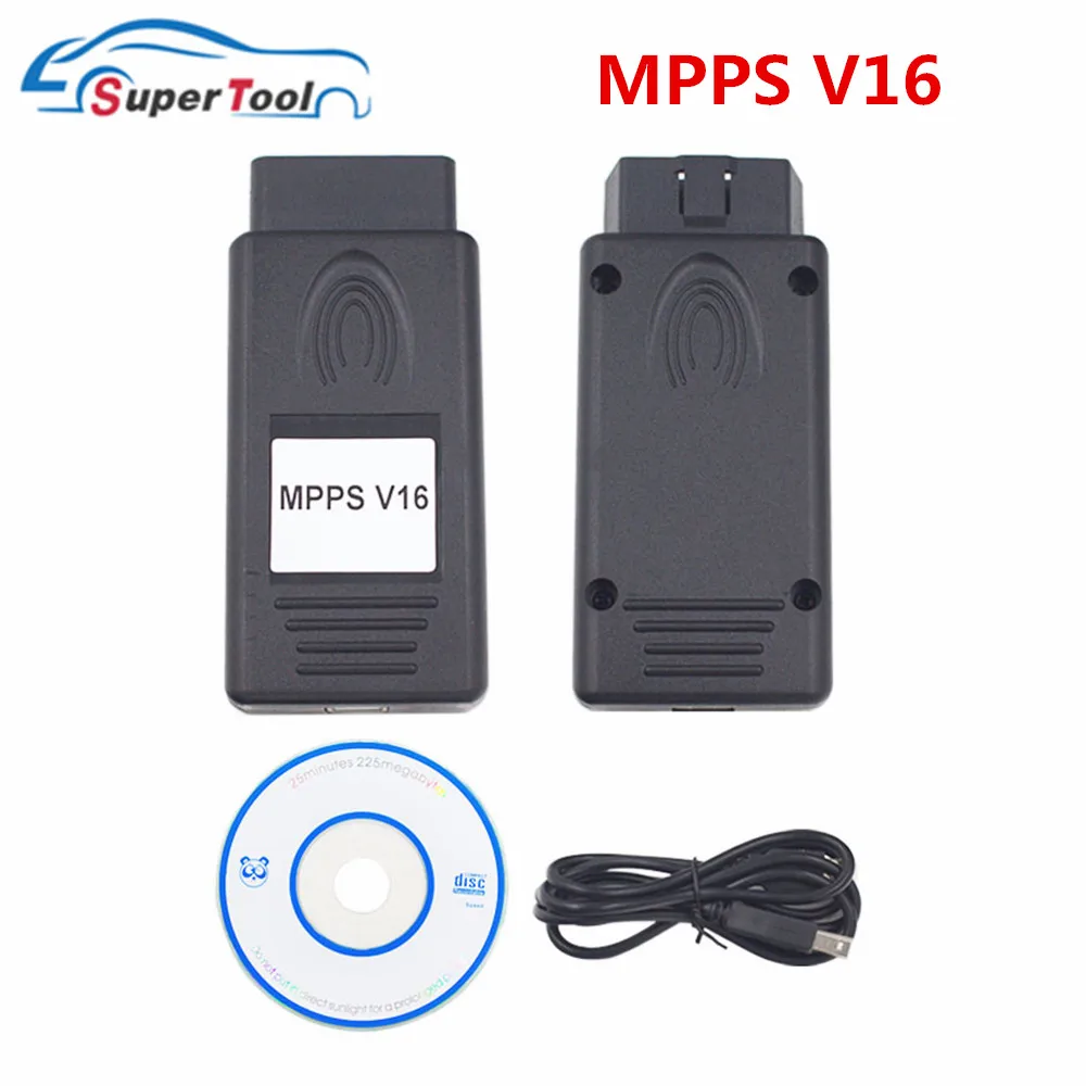 OBD2 MPPS V16 Авто ECU чип инструмент для настройки OBDII автомобильный интерфейс тюнинга