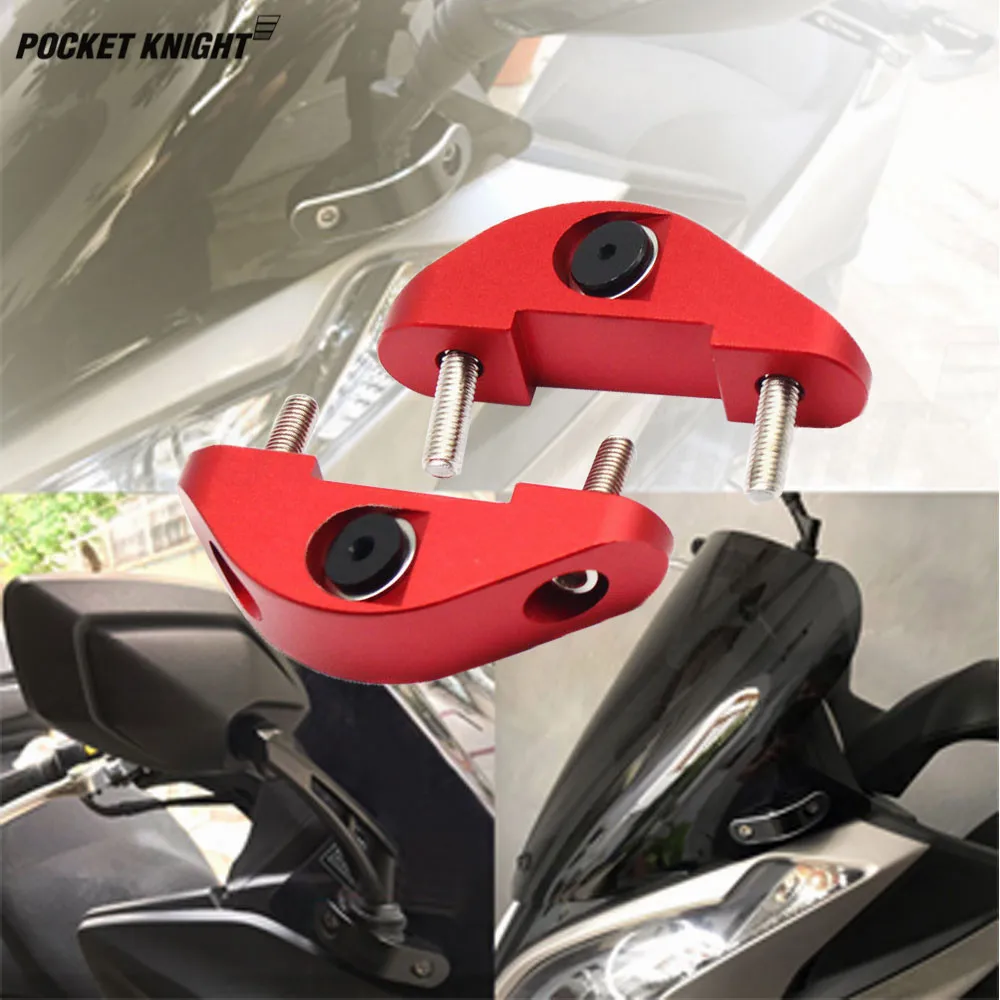 

For KYMCO NIKITA 200 NIKITA 300 Downtown 200i 300i Xciting 250 300 mirror riser extenders spacers extension adapter adaptor