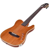 thin body silent classic guitar 39 inch high grade 22 frets solid wood red cedar top okoume wood back and side classic guitar