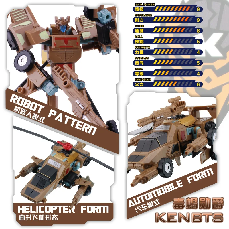 Игрушечный вертолет Скорпион трансформация 3 модели фигурка робота|Игровые