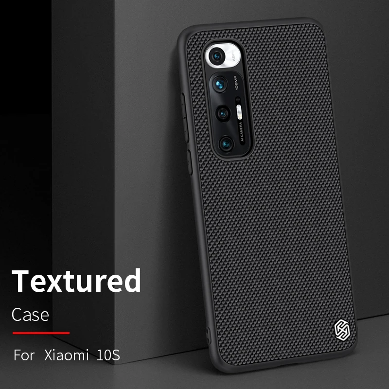 

Чехол Nillkin для Xiaomi Mi 10S, Текстурированный чехол из нейлонового волокна для Xiaomi Mi 10S Mi10S, чехол