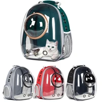 astronaut window bubble carrying travel bag breathable space capsule transparent pet carrier bag dog cat backpack