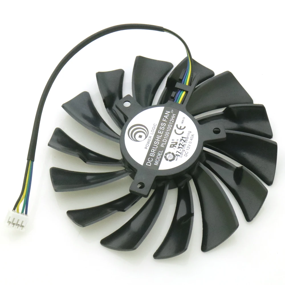 Free Shipping PLD10010S12HH PLD09210S12HH 12V 0.40A 4Pin For MSI GTX1060 GTX1070 AERO ITX Video Graphics Card Cooler Cooling Fan |