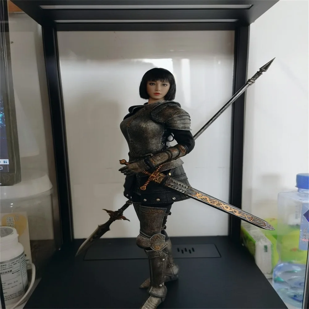 

1/6 Action Figure TBLeague PL2021-183 C Saintess Knight Guard Black Version Weapon Sword PVC Material Model For Doll Collection