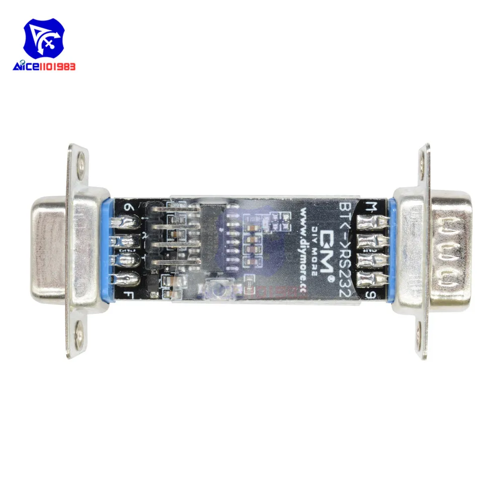 Адаптер diymore для Arduino модуль-преобразователь с RS232 на Bluetooth V2.0 разъем DB9 разъема Male