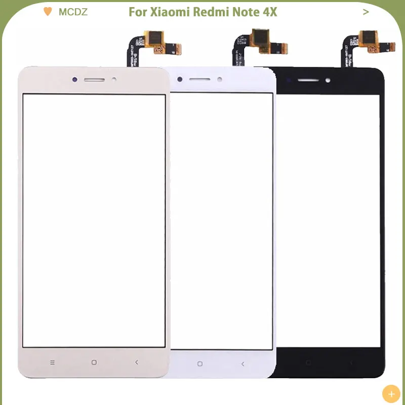 Новый сенсорный экран Note 4X для Xiaomi Redmi сенсорное стекло дигитайзер объектива