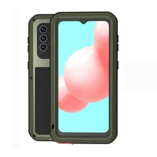 For Samsung Galaxy A32 5G Waterproof Case Shock Dirt Proof Water Resistant Metal Armor Cover for Galaxy A32 5G Phone Case