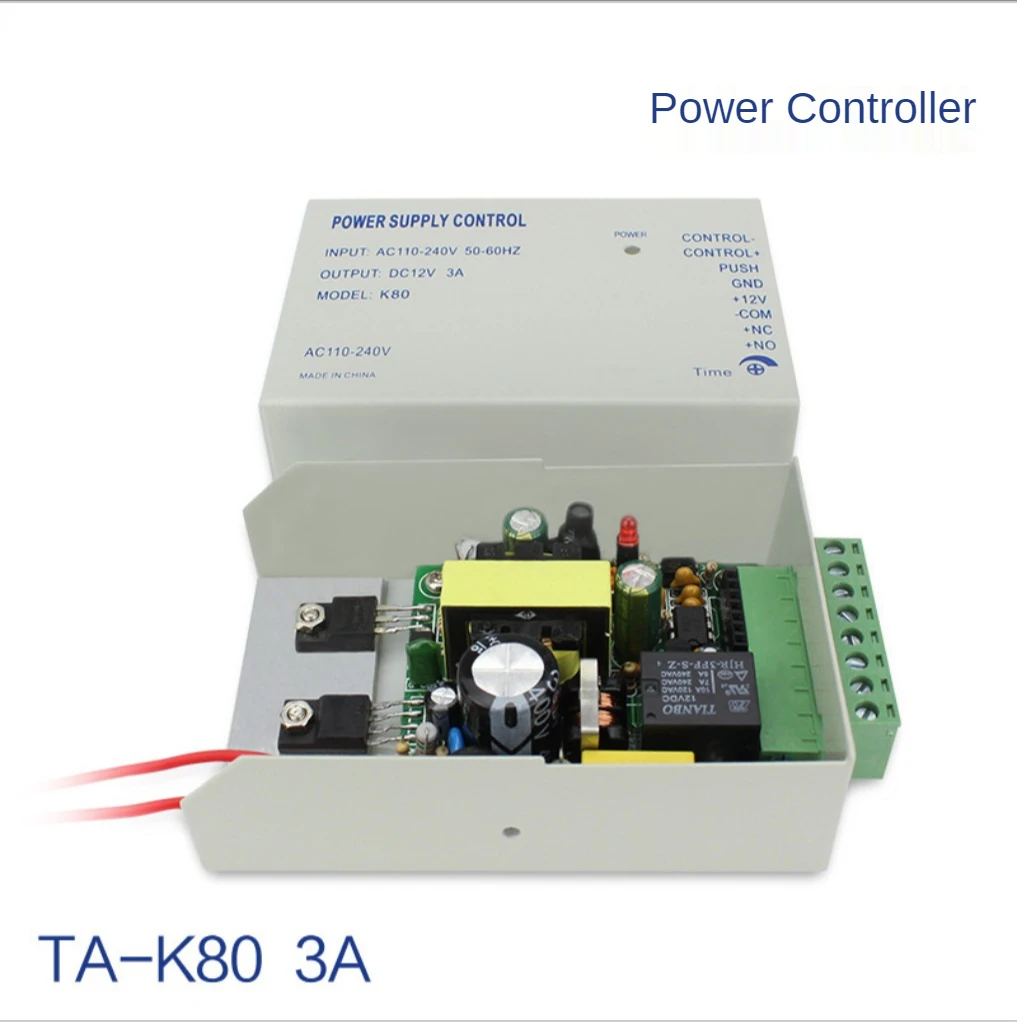 DC12V 3A источник питания с контролем доступа трансформатор дверной адаптер кожух AC 90 ~ 260 в RFID отпечаток пальца управление доступом по паролю