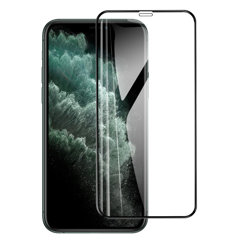 Закаленное стекло 999D с изогнутыми краями для iPhone 6s 7 8 Plus X XR защитная пленка