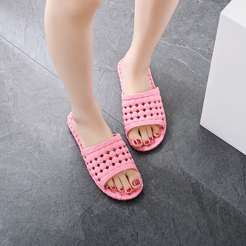 Сандалии женские домашние на толстой подошве Нескользящие для душа мягкая