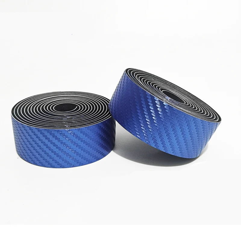 

Carbon Fiber Pattern Bicycle Handlebar Strap Cycling Claw Horn Handle Strap Sweat-absorbent Anti-slip Road Bike Handlebar Wrap