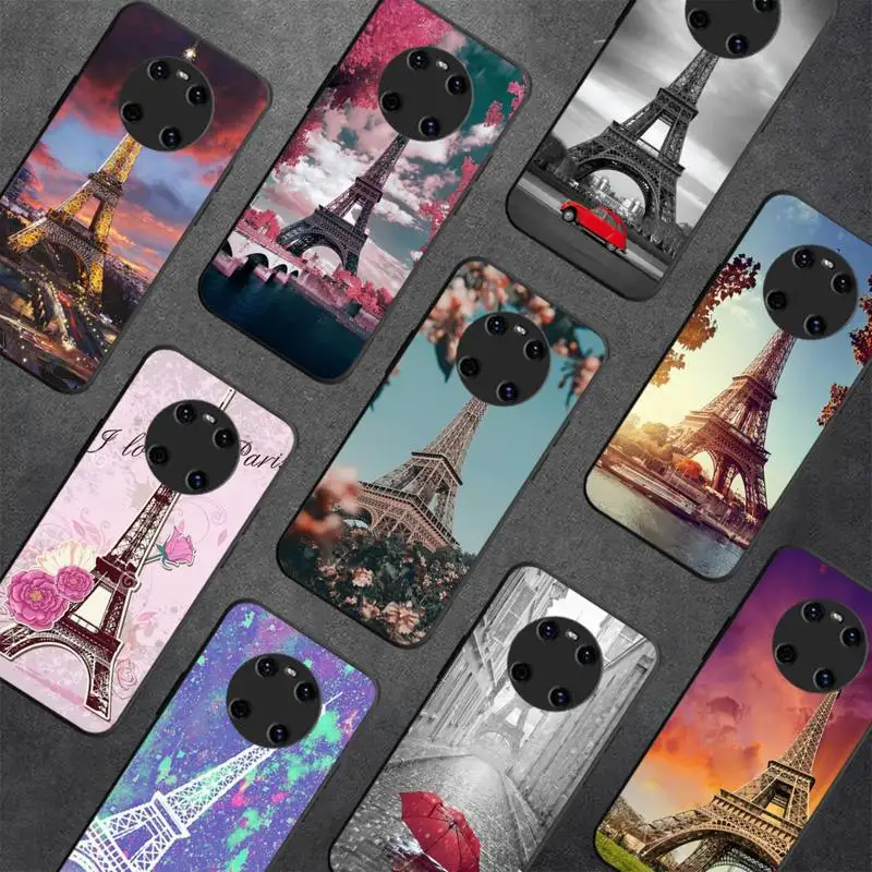 

Paris Eiffel Towe Phone Case For Huawei Y 5 Y62019 Y52018 Y92019 Luxury funda case for 9prime2019