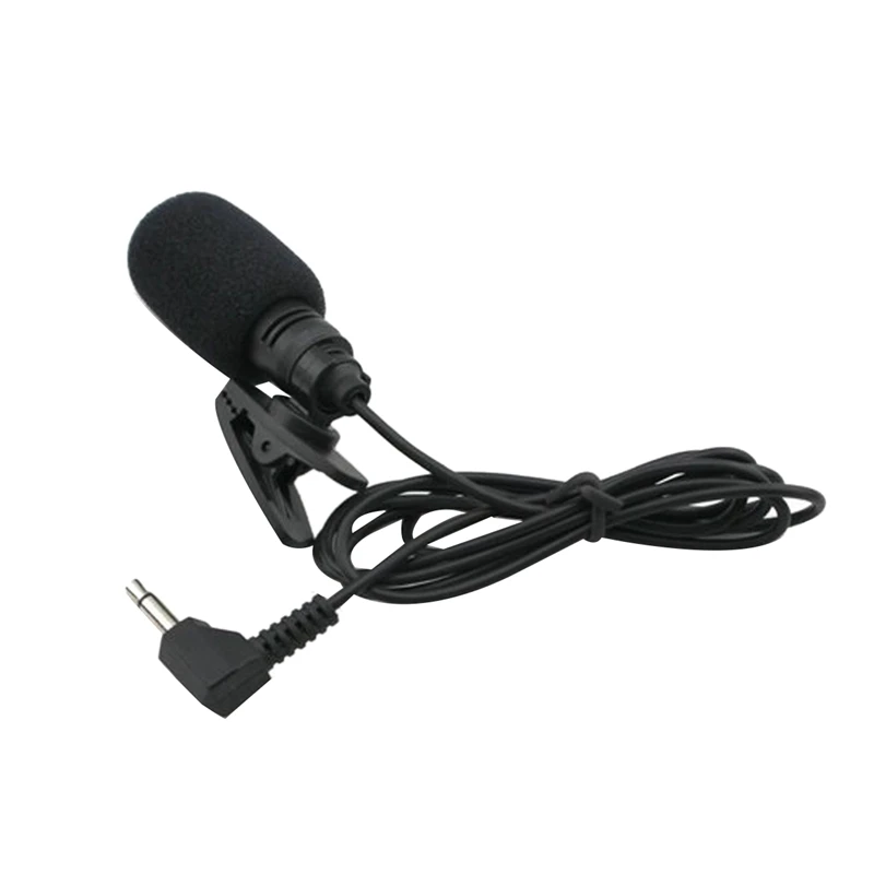 Wireless microphone Collar Clip-On Portable Lavalier Neck Mic System with FM Transmitter Receiver Lapel Clip | Электроника