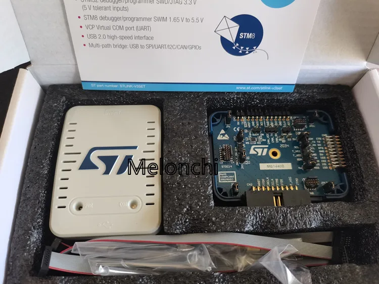 1 шт. оригинальный программатор STM8S STM32 5 в USB 2 0 JTAG DFU | Электроника