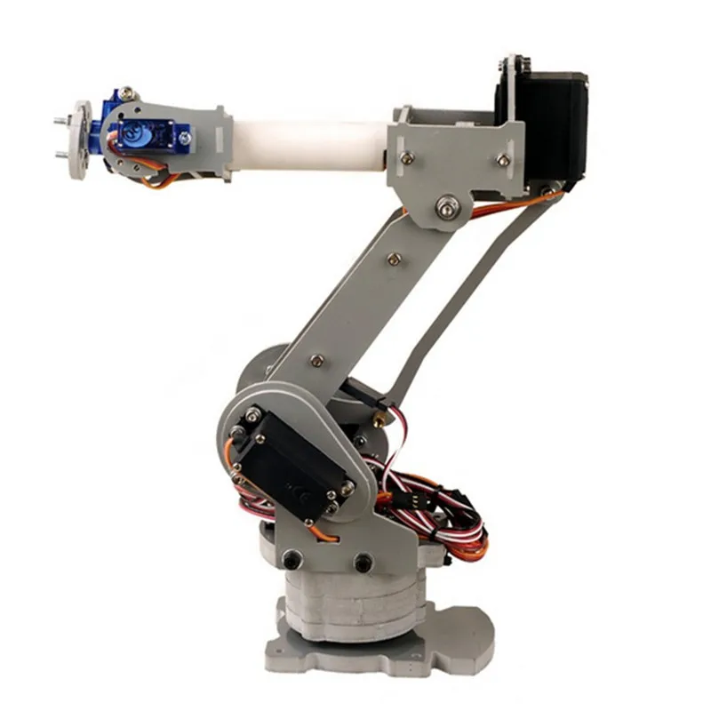 

6DOF controlled parallel-mechanism laser cut robot arm PalletPack industrial robot arm arduino