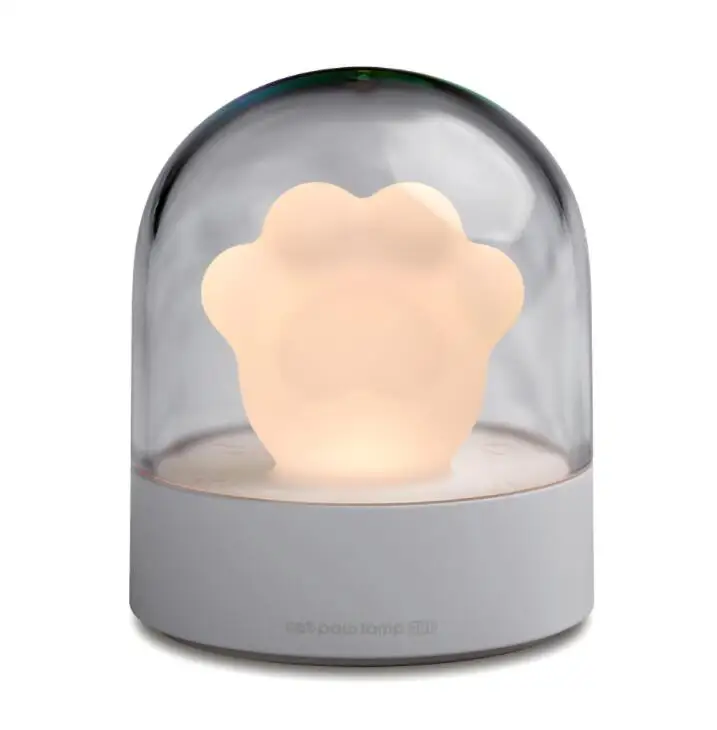 

Wireless Speaker Bluetooth Sound Box Cat Paw Mini Speaker with LED Night Light With TF Card FM Radio