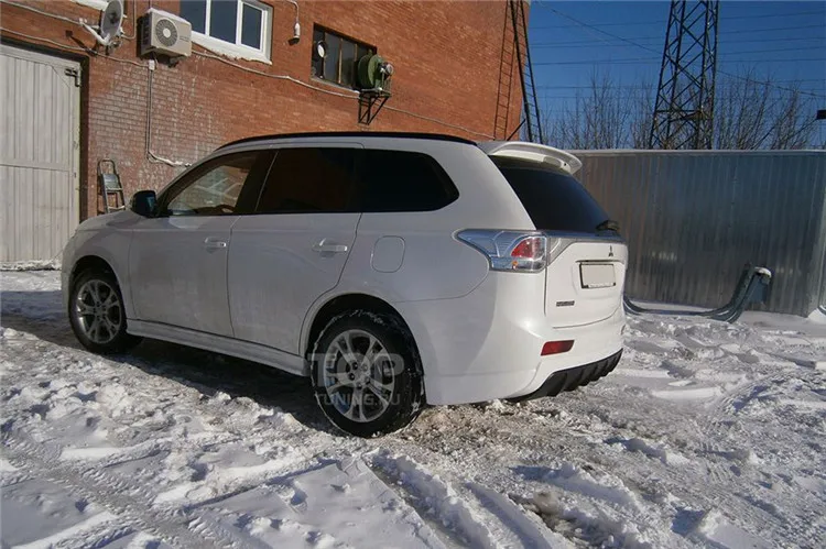 Спойлер для Mitsubishi Outlander 2013 2017 спойлер высококачественный из ABS материала заднего