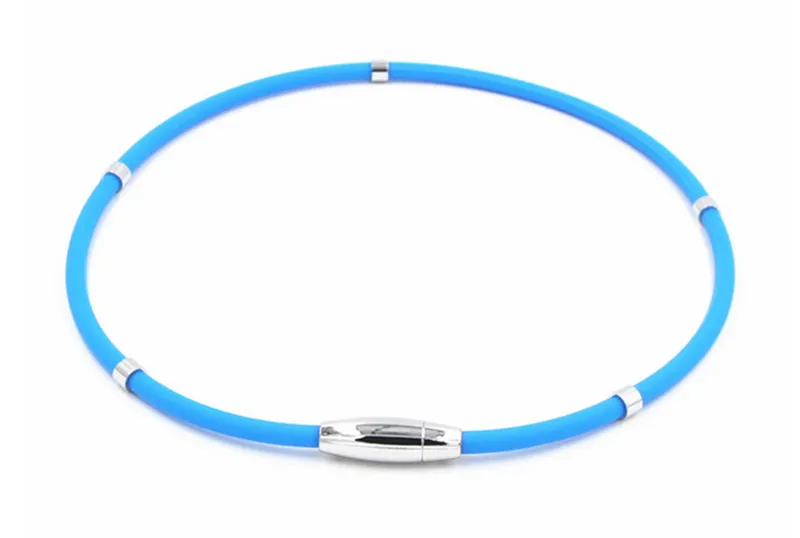 Высокое качество Титановая сталь Антистатическая энергия Силиконовое ожерелье