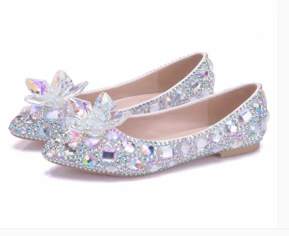 

2021 spring and autumn flat bottom pointed end Women's shoes big size 34---43