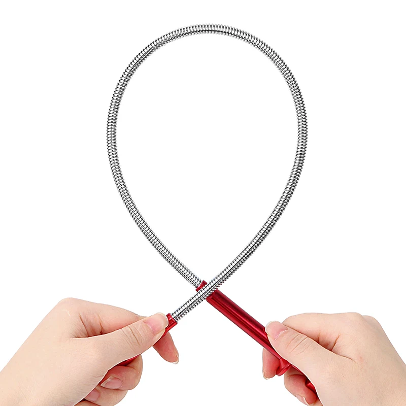 

Claw Pick up tool Magnetic LED Light Grab Grabber Fingers Red Compact Drains