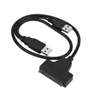 Переходник с USB 2,0 штекер на SATA 7 + 15P 22-контактный для 2,5 дюймового SSDжесткого диска скорость передачи до 480 Мбитс