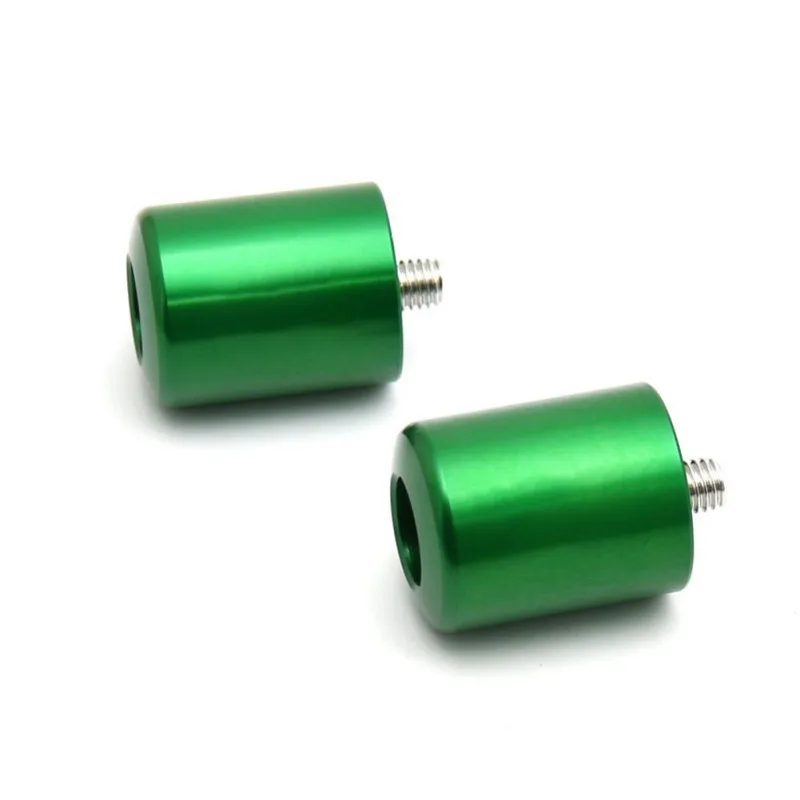 2 шт. аксессуары для мотоциклов с ЧПУ рукоятки Грипсы бар концы вилки анти