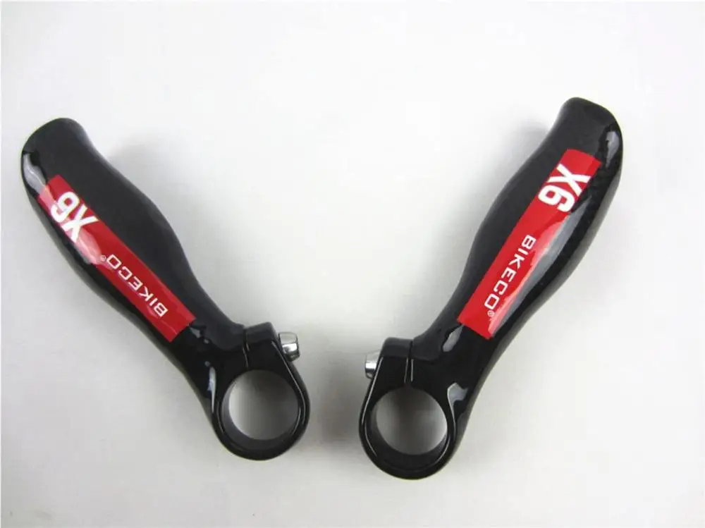 Велосипедный руль не заканчивается стандартным рулем из углеродного волокна и