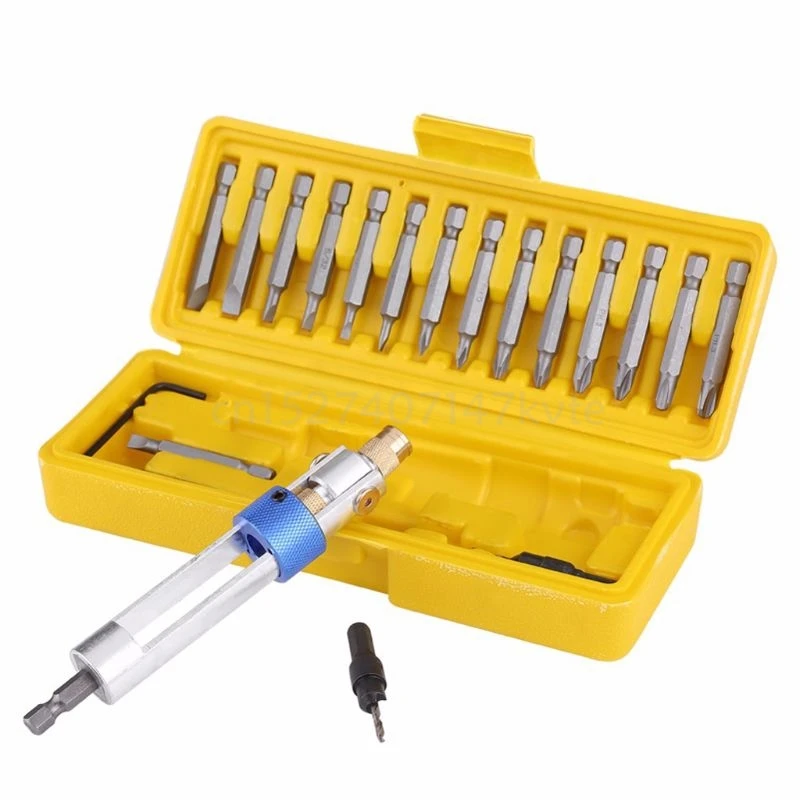 

Drill Driver Swivel Head Quick-Change Driving Repair Tools Screwdriver Set