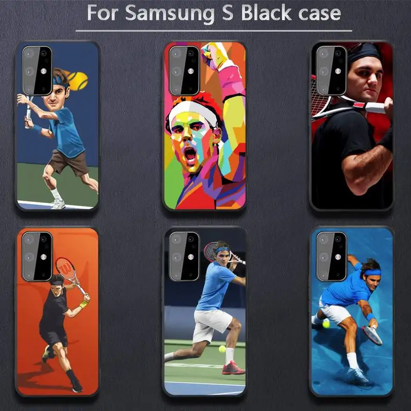 

Tennis Star Roger Federer Phone Case for Samsung S20 plus Ultra S6 S7 edge S8 S9 plus S10-5G lite 2020 S10E