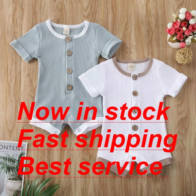 Комбинезон для новорожденных мальчиков и девочек однотонный комбинезон на