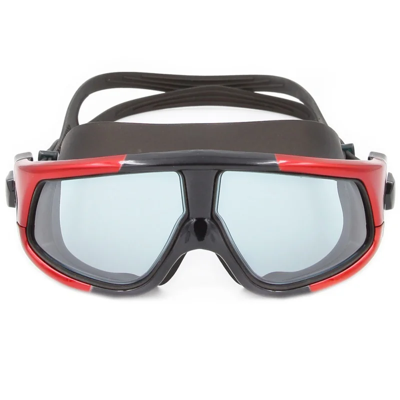 

UV Men Women Goggles for Big frame Professional Swimming Waterproof Soft Silicone Glasses Swim Eyewear Anti-Fog