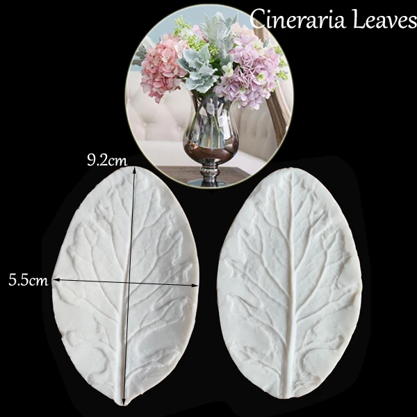 Силиконовая форма Senecio Cineraria Veiner для мастики помадки инструменты украшения