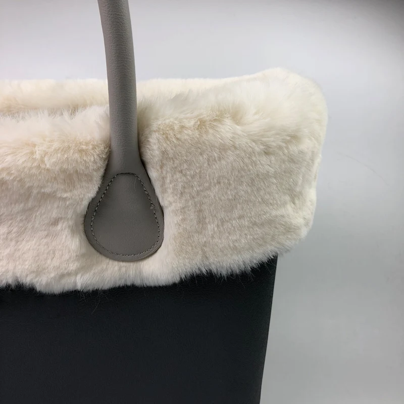 11 цветов плюшевая отделка термическая подходит для классической мини сумки O bag