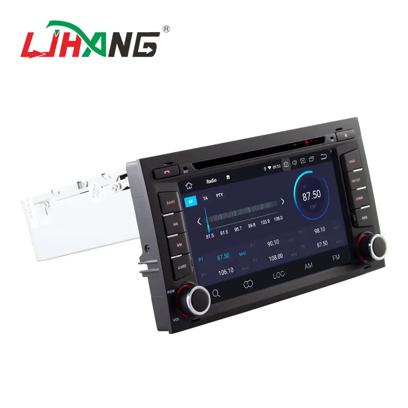 Автомобильный DVD плеер LJHANG 1 Din Android 10 для Seat Leon 2014 2015 2016 2017 Wi Fi мультимедиа GPS