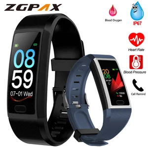 Fitness Bracelet Blood Pressure Measurement Waterproof Smart Band Bracelet Watch Fitness Tracker Heart Rate Activity Tracker