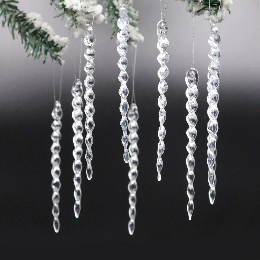 12 шт. Новогодняя подвеска в виде мороженого