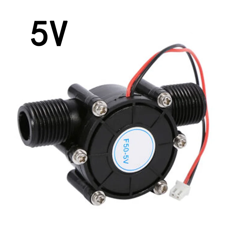 1 шт. водяная мини-турбина генератор 1/2 стиль постоянного тока 0 ~ 80 В/5 В микро