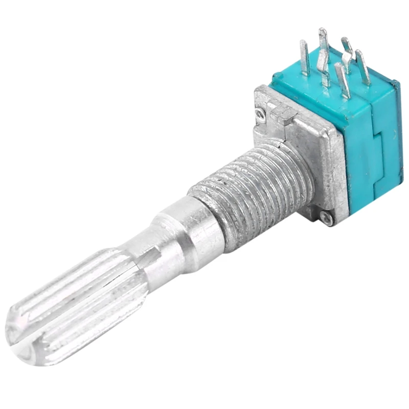 2 шт. двойной прецизионный потенциометр RK097 B20K 30 мм двойная длина вала