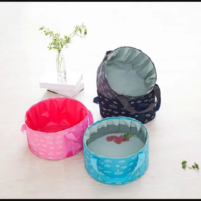 Портативный складной дорожный мешок для мойки стоп 10 л|Массажные столы| |