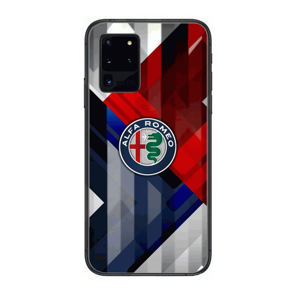 

Luxury cars Alfa R-Romeo Phone cover hull For SamSung Galaxy S 6 7 8 9 10 20 Plus Edge E 5G Lite Ultra black soft bumper
