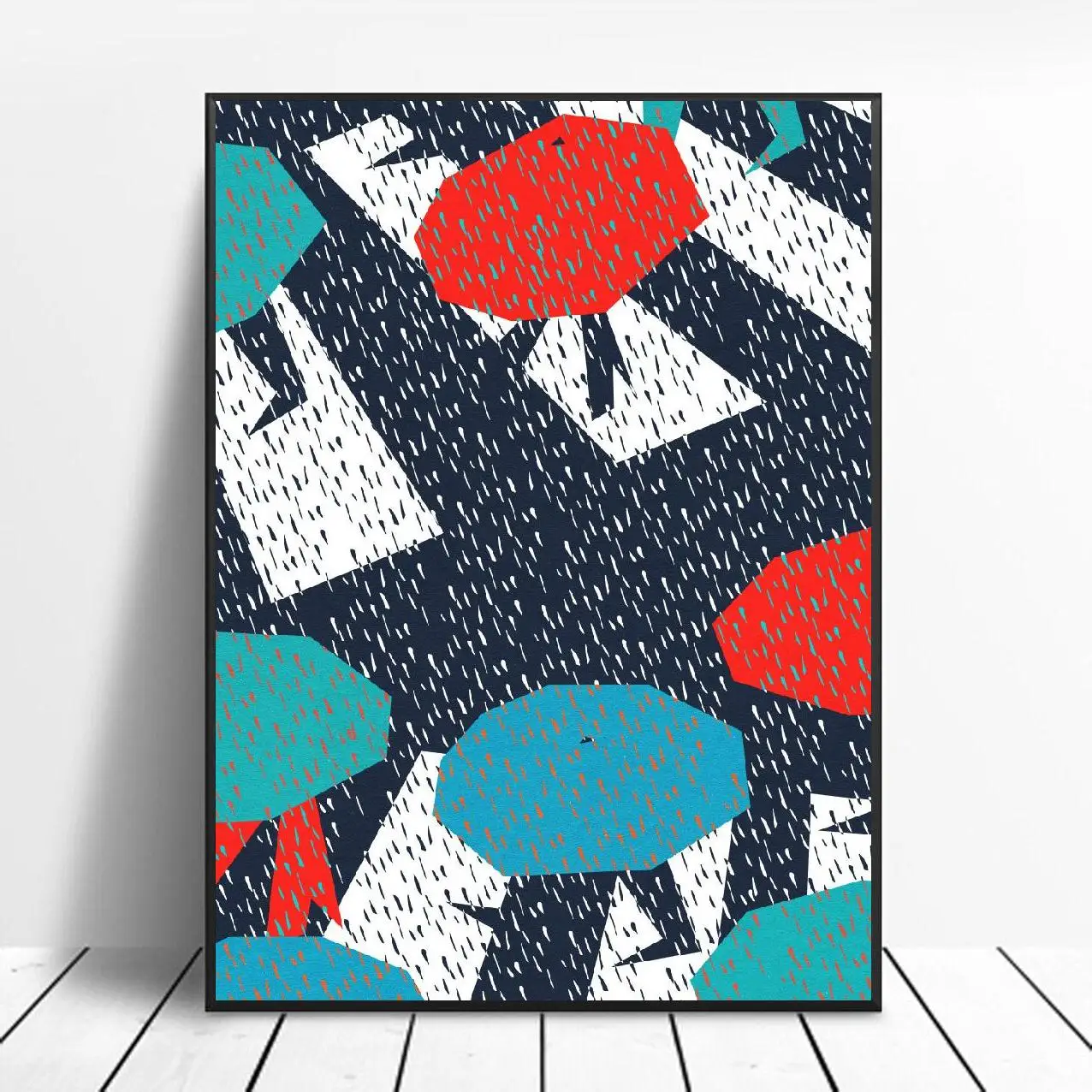 

Tokyo umbrella time, Картина на холсте, настенные художественные рисунки, домашний декор, настенный плакат для декора гостиной