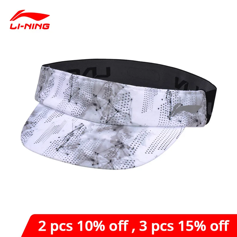 Мужская кепка серии Li Ning для бега регулируемая Светоотражающая Спортивная Кепка